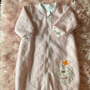 Baby Girls Sleeping Bag Wearable Blanket